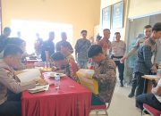 Proses Seleksi Ketat: Polres Anambas Teliti Kelengkapan Administrasi Calon Bintara Polri