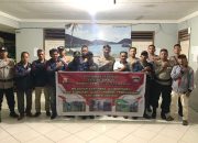 AKP Indra J. Malau Pimpin Sosialisasi Linmas di Kelurahan Letung