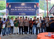 Jaga Sinergi, Polres Anambas dan Media Bukber