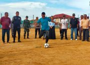 Bupati Aneng Resmi Buka Turnamen Sepak Bola di Desa Ladan