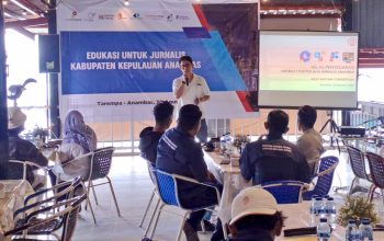 SKK Migas dan KKKS Latih Jurnalis Anambas Kuasai Mobile Journalism