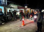 Koramil 04/Letung, Kodim 0318/Natuna Patroli Kamtibmas di Perbatasan Negeri