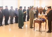 Bupati Aneng Ingatkan Integritas Pejabat Saat Pelantikan