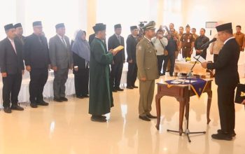 Bupati Aneng Ingatkan Integritas Pejabat Saat Pelantikan