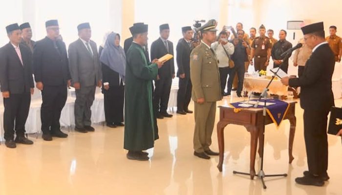 Bupati Aneng Ingatkan Integritas Pejabat Saat Pelantikan