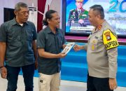 Kapolda Kepri Terima Buku Literasi TPPO dari JMSI
