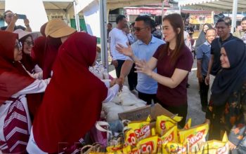 Pasar Pangan Murah Jadi Wujud Syukur Setahun Kepemimpinan ARB