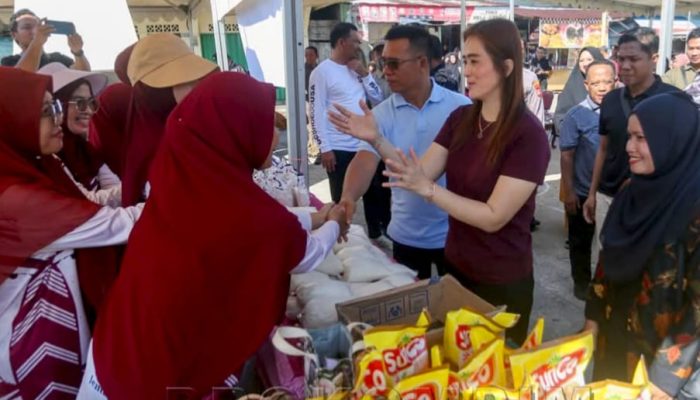 Pasar Pangan Murah Jadi Wujud Syukur Setahun Kepemimpinan ARB