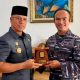 Bupati Aneng Perkuat Sinergi dengan Danlanudal Matak
