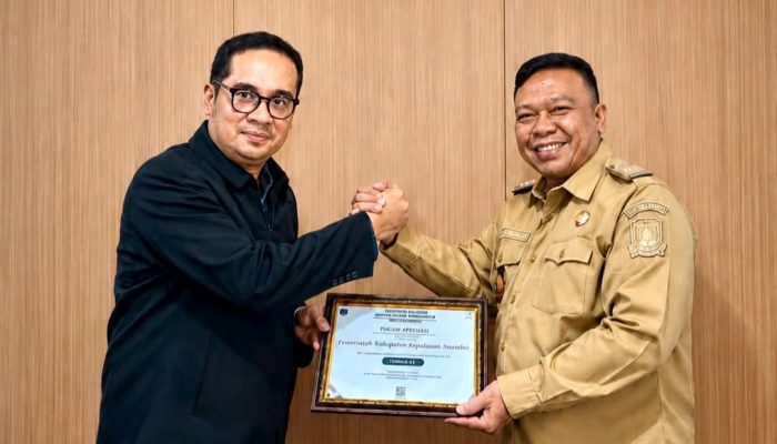 Anambas Raih Terbaik II Kepri Penyaluran Dana Desa