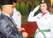 Aneng Tanamkan Nasionalisme kepada Paskibraka Anambas