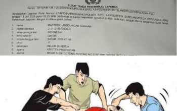 Dugaan Pengeroyokan di Batu Aji, Dua Remaja Lapor Polisi