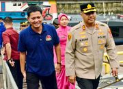 Raja Bayu Tekankan Sinergi, Sambut Kapolres Baru