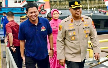 Raja Bayu Tekankan Sinergi, Sambut Kapolres Baru