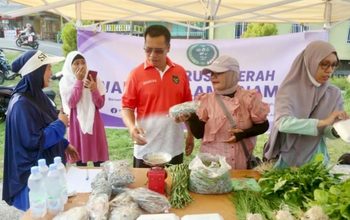 Aneng Ajak Warga Anambas Lawan Gaya Hidup Tak Sehat