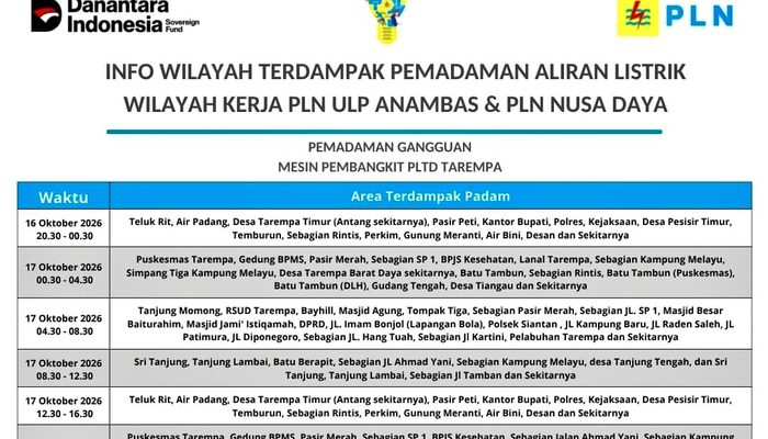 Listrik Anambas Terus Padam, Sampai Kapan Konsumen Harus Bersabar?
